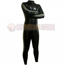 (RD814)Luxury Custom Top quality 100% natural latex full body rubber Second skin zentai catsuit fetish wear